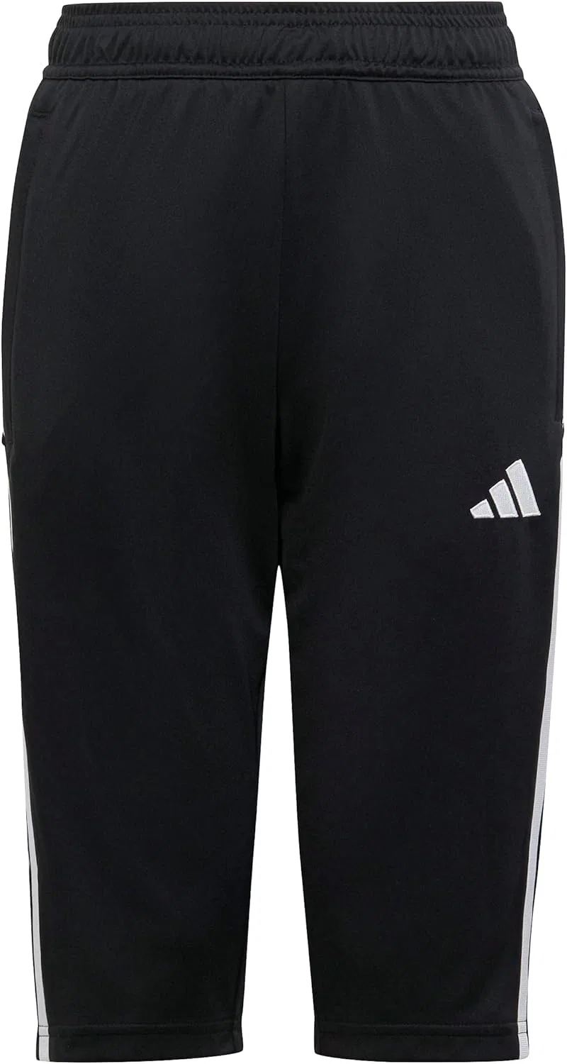 Детские брюки Adidas Tiro 23 League 3/4, унисекс, черный