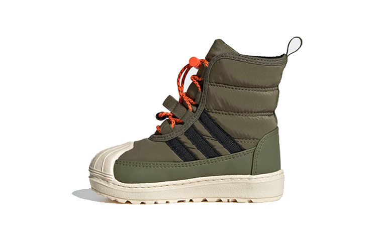 

Кроссовки adidas originals SUPERSTAR 360 Toddler Shoes TD High-top Jasper