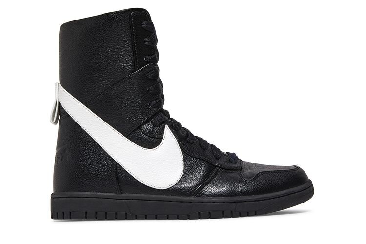 

Кроссовки Nike Dunk Lux High x Riccardo Tisci Black White, черный