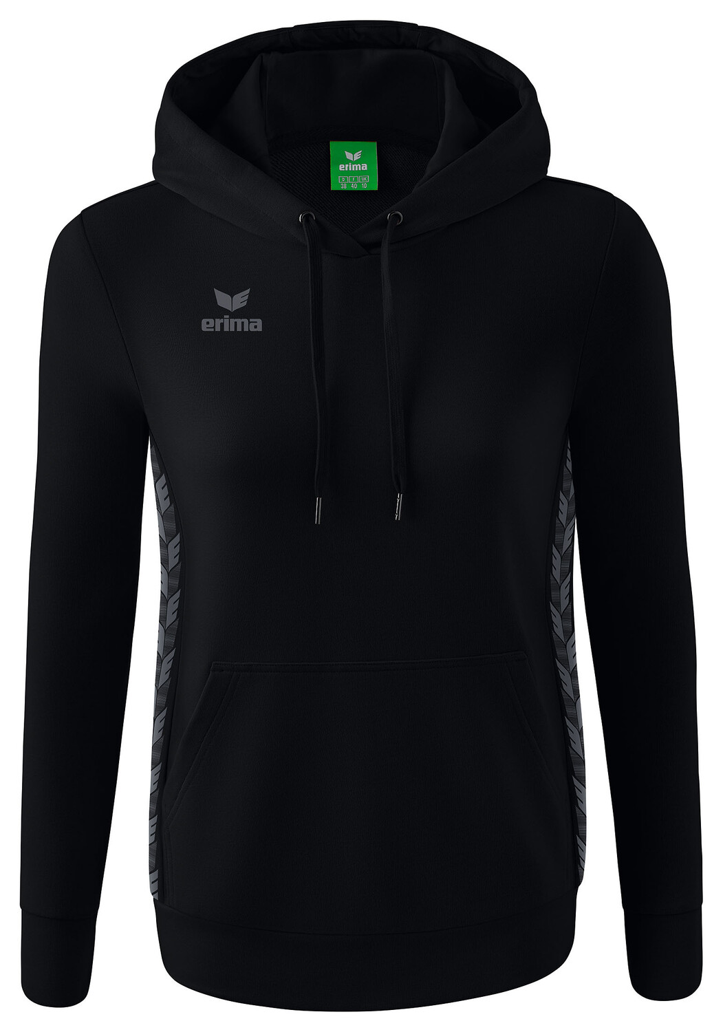 

Толстовка erima Essential Team Kapuzensweat, черный