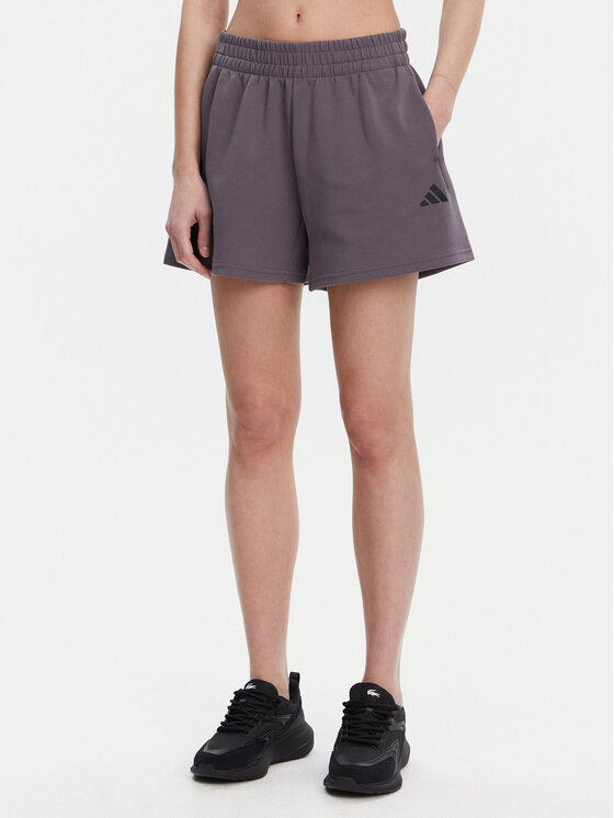 

Свободные спортивные шорты Future Icons Small Logo JE3998 Adidas, серый
