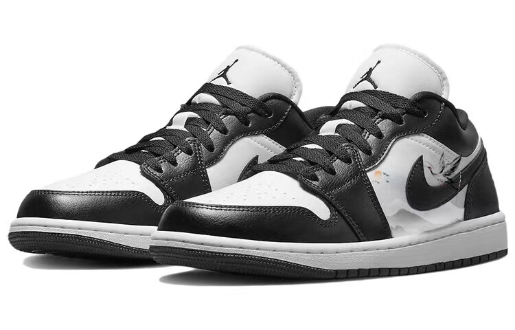 Jordan Air Jordan 1 винтажные баскетбольные кроссовки женские, Black — фото 3