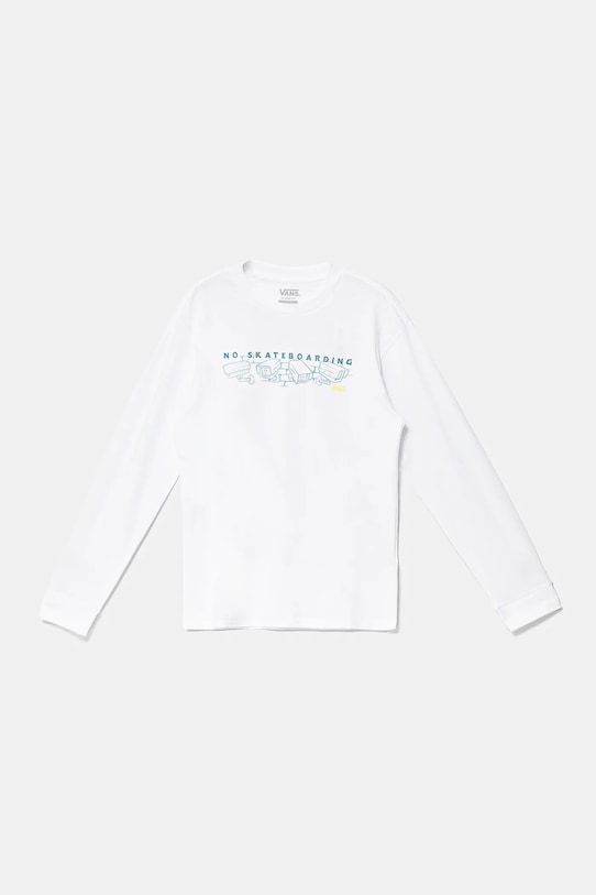 

Детская хлопковая толстовка Night Watchers Vans, белый