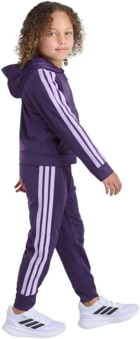 Детский спортивный костюм adidas, куртка и джоггеры, Dark Purple — фото 2