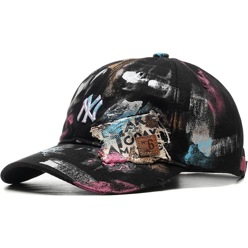 

MLB Хлопковая бейсболка унисекс черная, Black