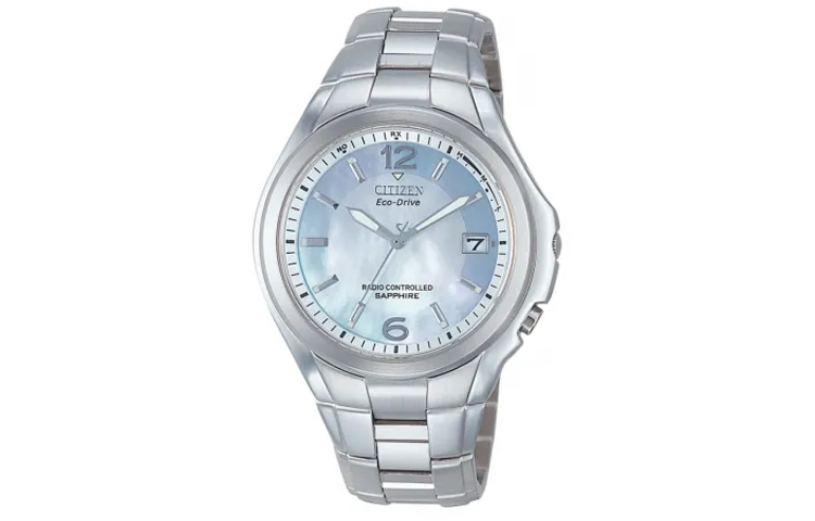 

CITIZEN Часы Ecology Drive Collection Quartz Movement Stainless Steel Strap Watch Men's Watch Blue Dial, Sky Blue