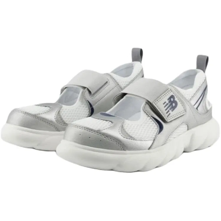 Детские сандалии NB 230 Fabric Abrasion Resistant Breathable Support Silver/White для подростков New Balance — фото 3