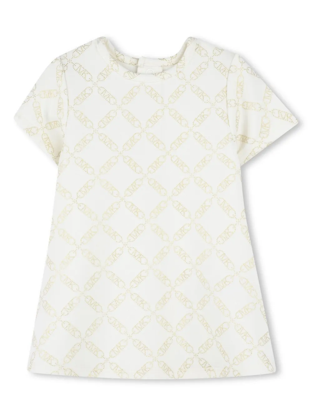 

Платье с монограммой Michael Kors Kids, белый
