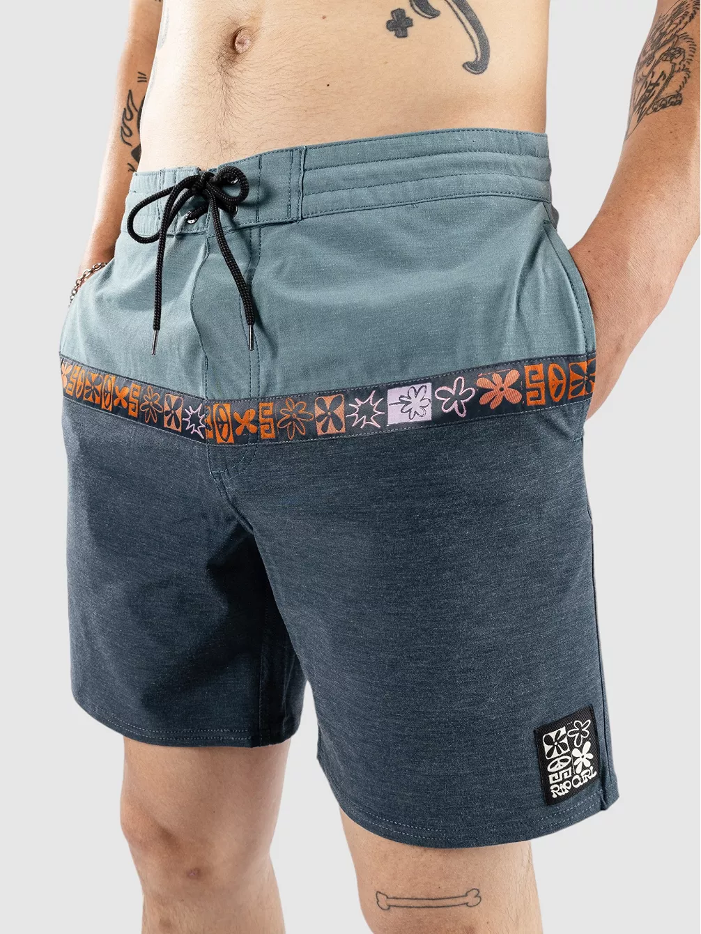 

Шорты для плавания Swc Fungi Layday Rip Curl, синий