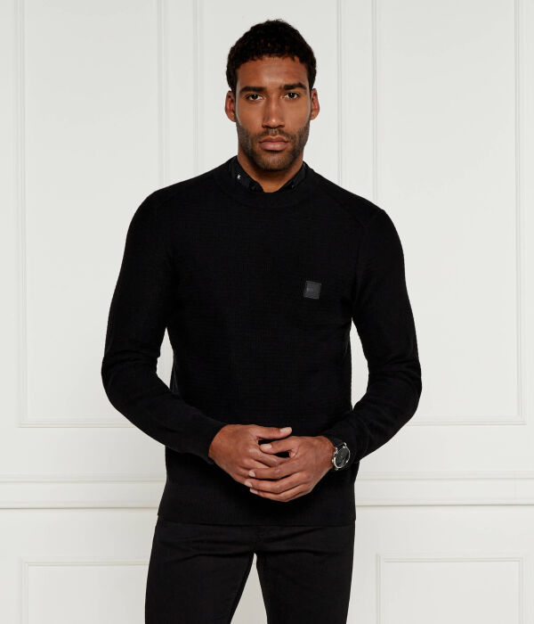 

Свитер anion_s Regular fit Boss Orange, черный