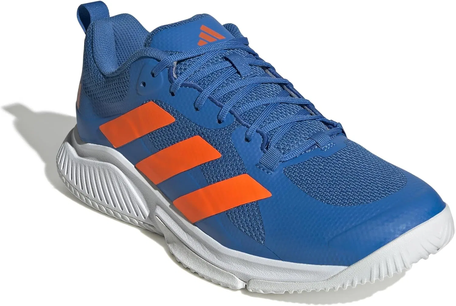 Мужские кроссовки Adidas Court Team Bounce 2.0, Bright Royal Cloud White Cloud White — фото 3