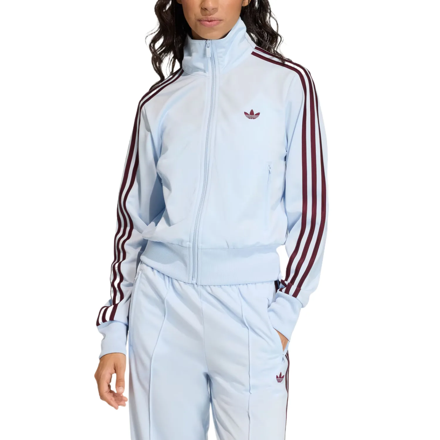 Adidas Куртка Women's Crystal Blue/Dark Reddish Purple Moderate — фото 3