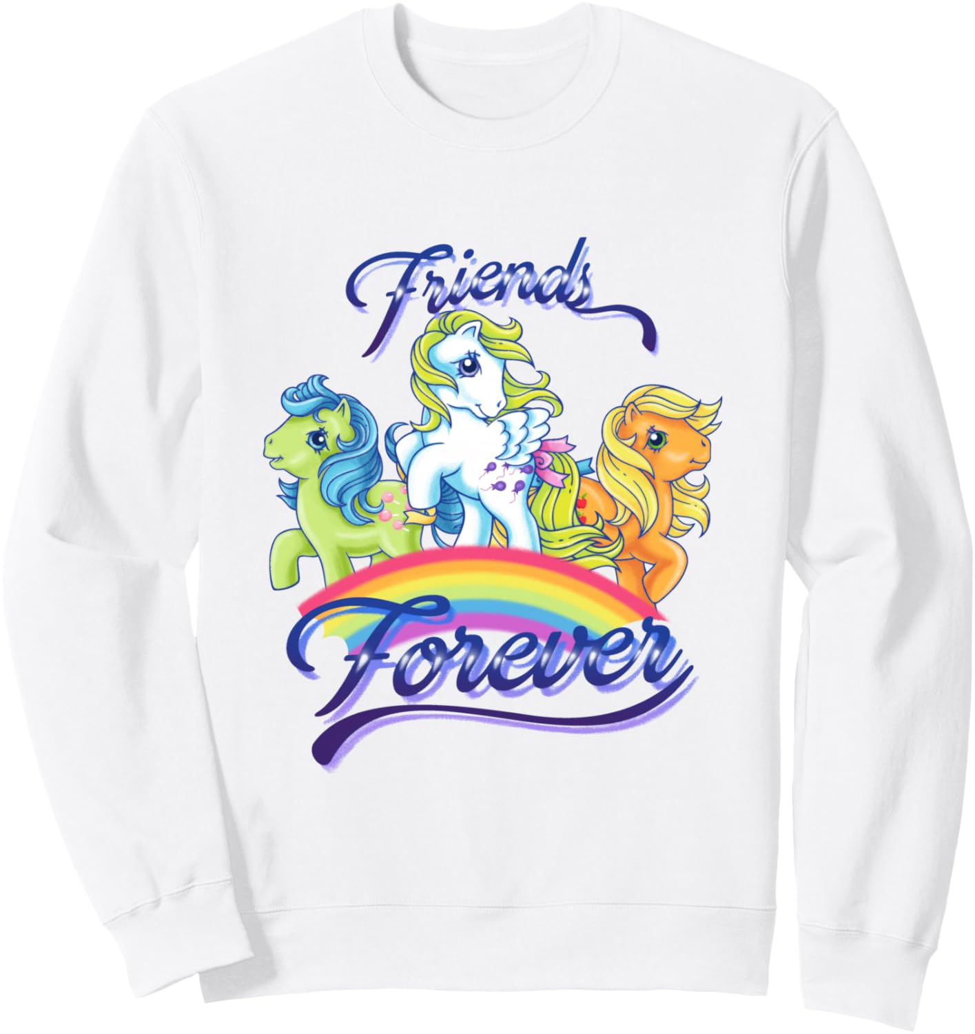 

Толстовка «Друзья из My Little Pony навсегда вместе», белый