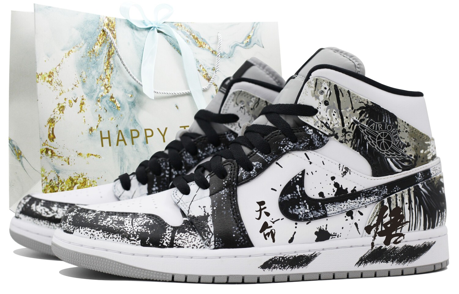 

Баскетбольные кроссовки Air 1 Vintage Men Mid-Top Black/White Jordan, Белый, Баскетбольные кроссовки Air 1 Vintage Men Mid-Top Black/White Jordan