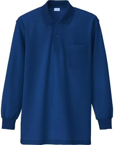 

Рубашка-поло с длинным рукавом Ichimoku Ryozen (Toray) Aitoz (Aitos) [Polo Shirt], темно-синий