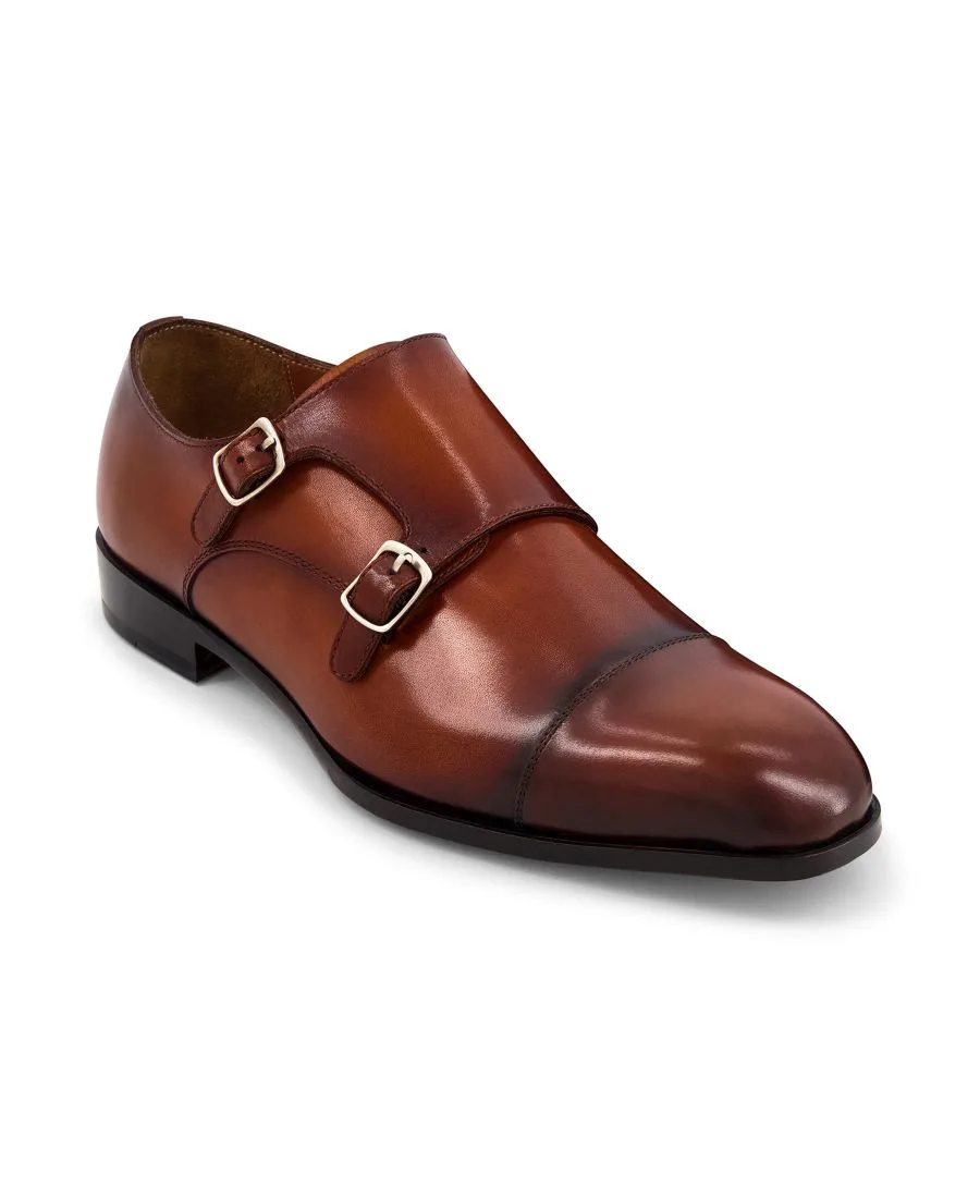 Мужские оксфорды Bexley Double Monk Slip On Anthony Veer, Tan