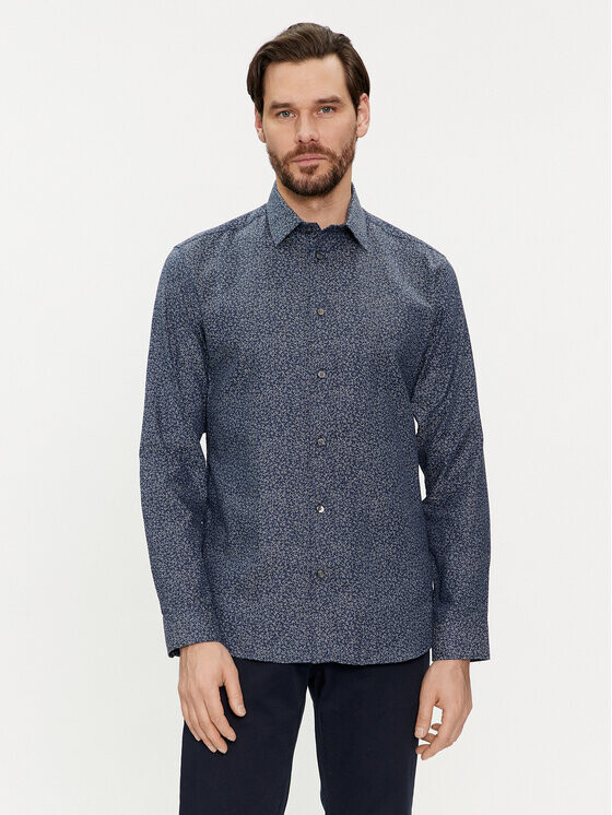 

Рубашка стандартного кроя Selected Homme, синий