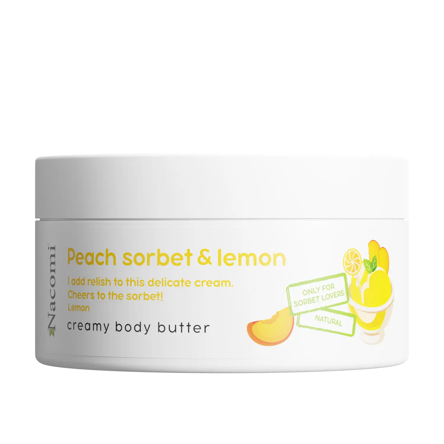 

Масло для тела Nacomi Peach Sorbet & Lemon, 100 мл