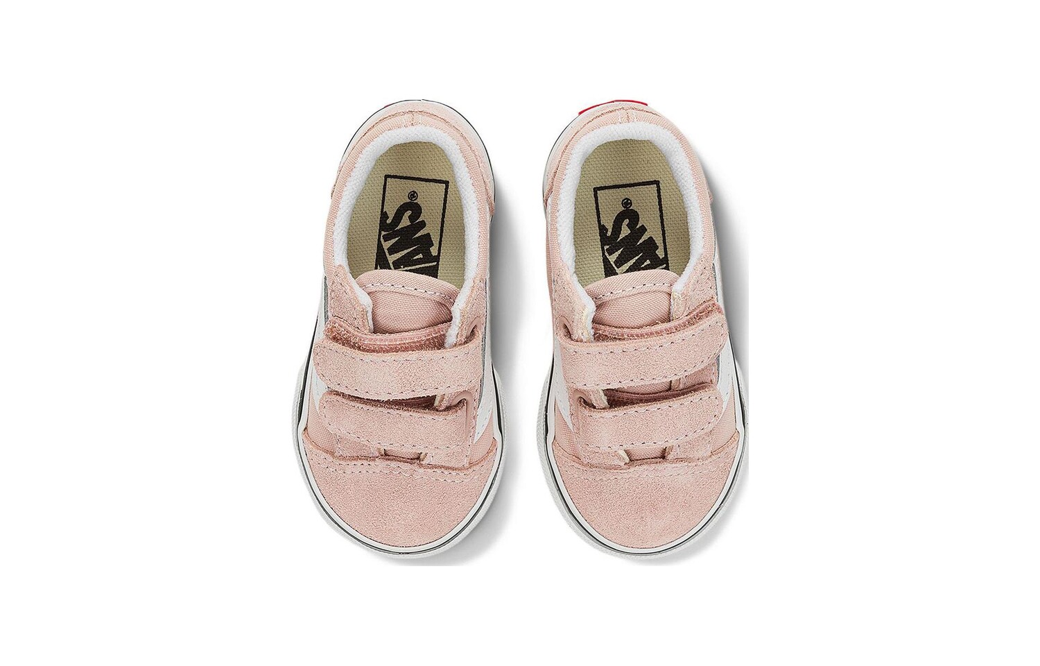 Обувь для малышей, кроссовки Vans, светло-розовый — фото 3
