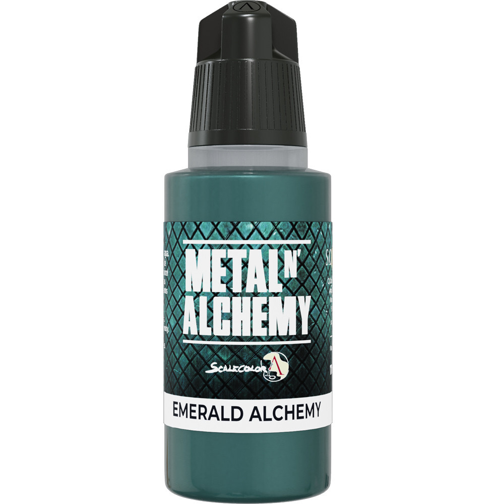

Миниатюра Scale 75 USA Metal & Alchemy Paint: Emerald Alchemy (17ml)