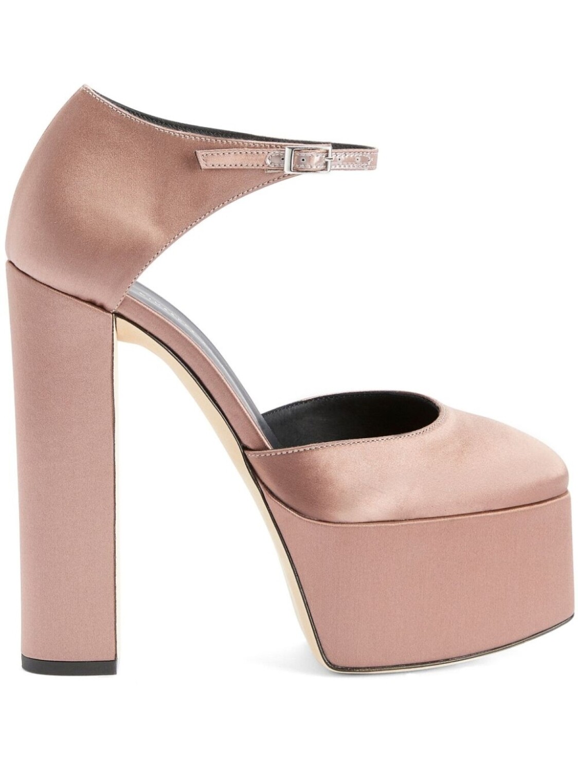 

Giuseppe Zanotti атласные туфли Bebe 150, розовый