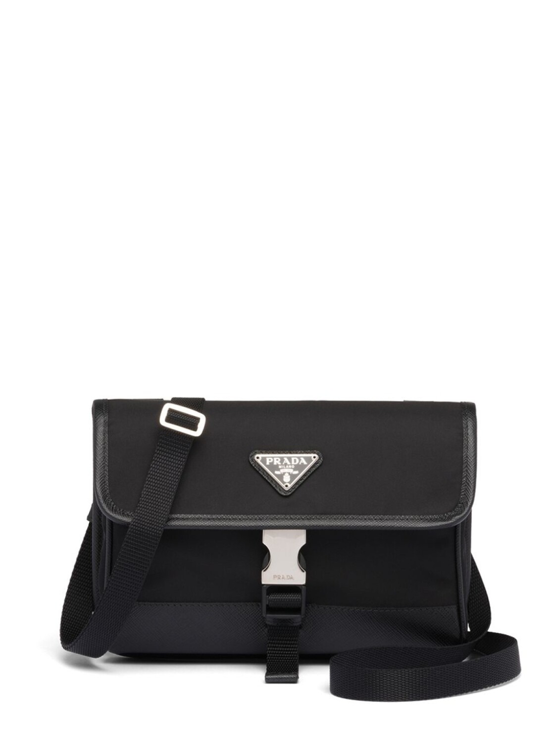 

Prada сумка для смартфона с логотипом, черный