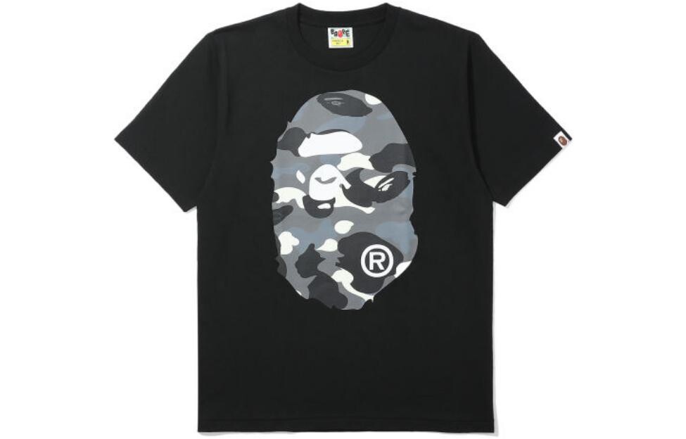 

Футболка мужская A Bathing Ape, цвет Wall white gray