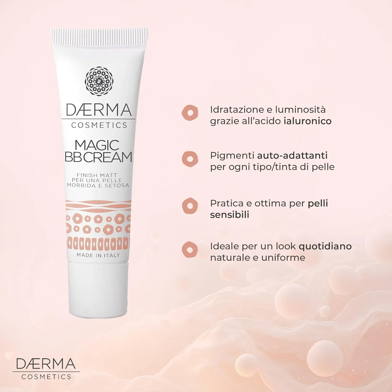 BB-крем «Magic BB Cream» с гиалуроновой кислотой от DAERMA Daerma - Laboratori Italiani Benessere — фото 2