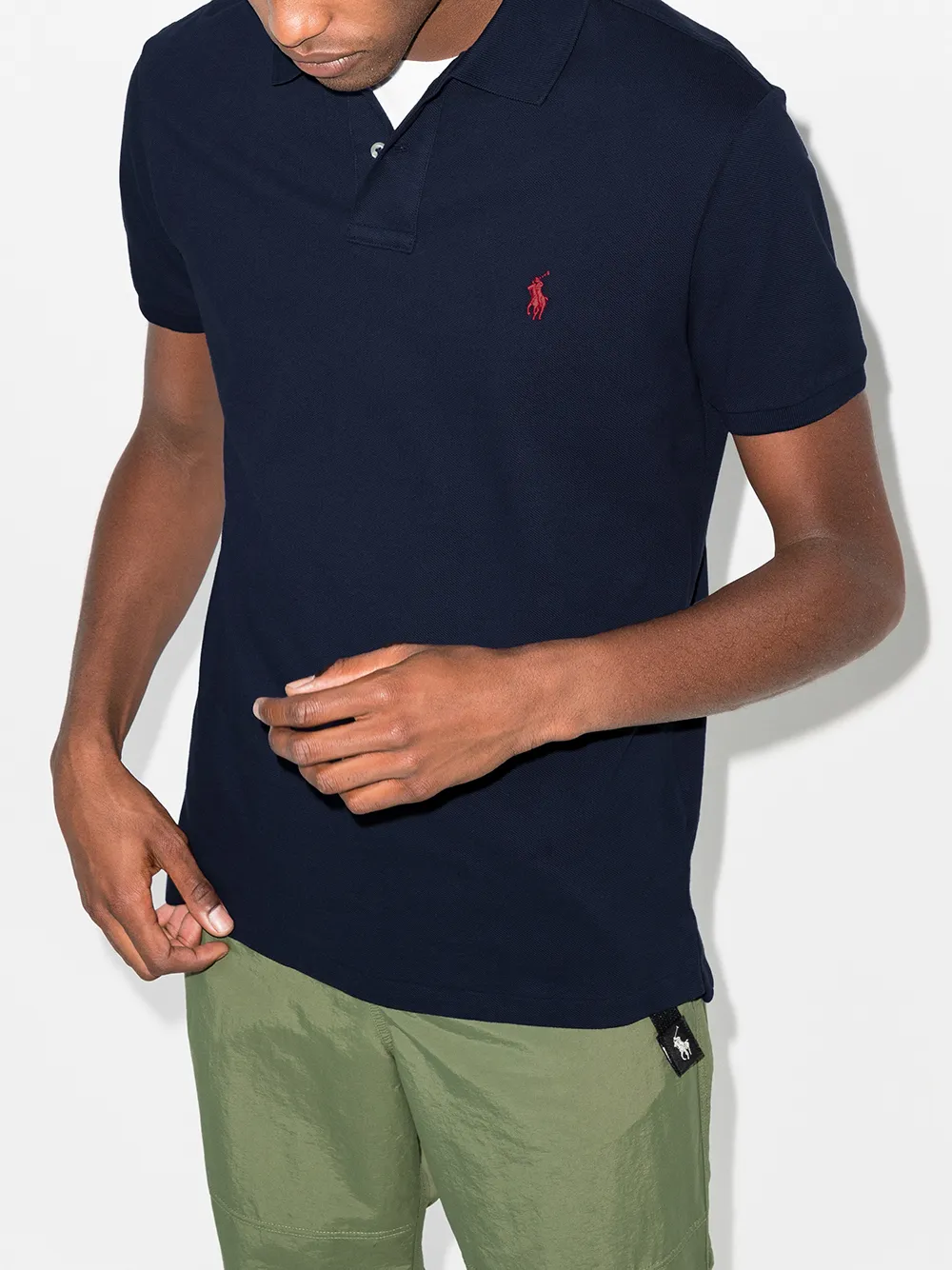 Рубашка поло Pony POLO RALPH LAUREN, синий — фото 2