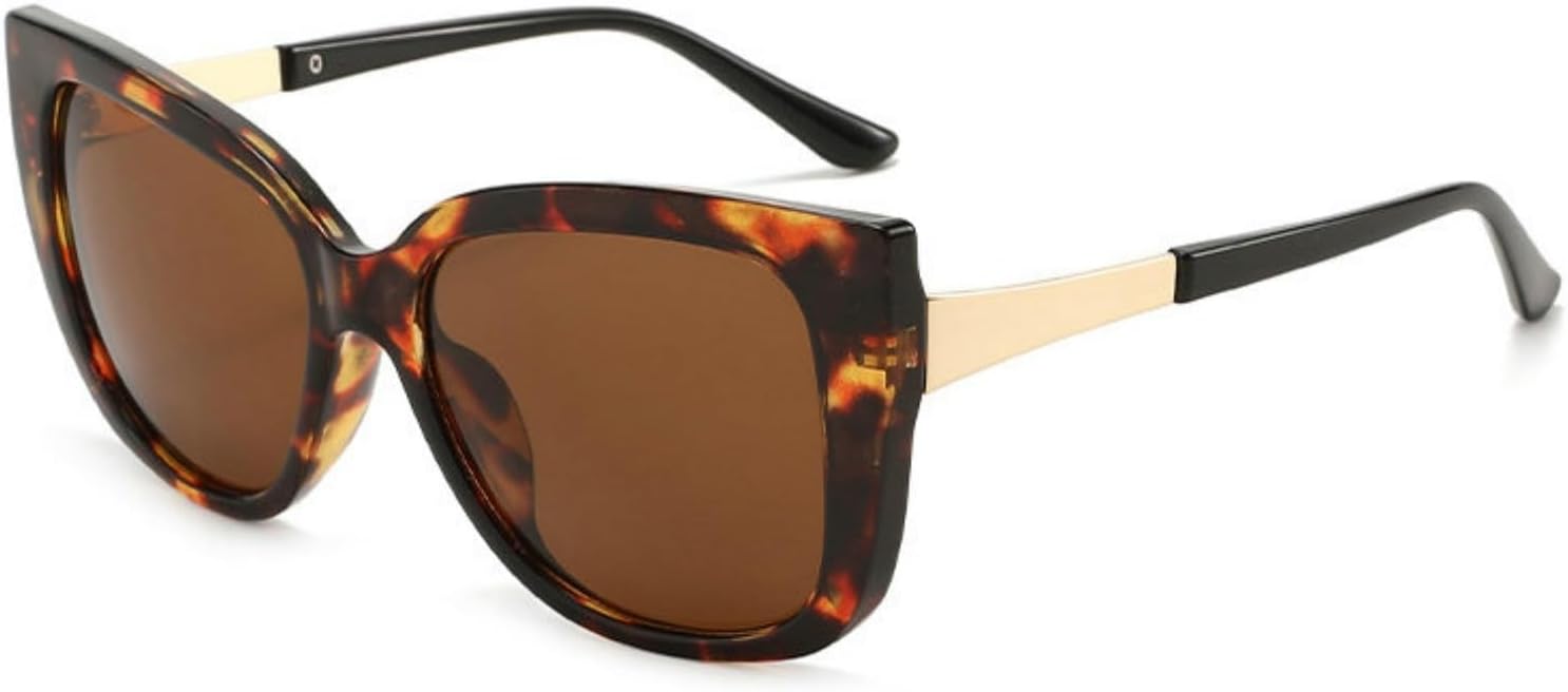 

Солнцезащитные очки Willochra большого квадратного размера для женщин, металлическая оправа, очки «кошачий глаз» для женщин и мужчин, модные солнцезащитные очки для активного отдыха, C2