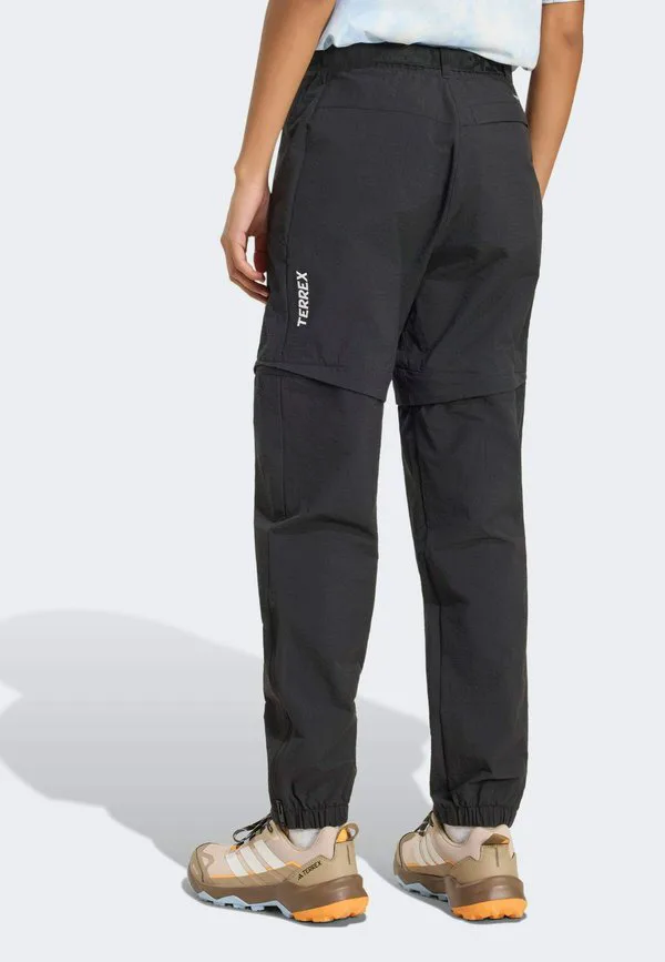 Брюки xperior utilitas с отстегивающимися штанинами для активного отдыха Adidas Terrex, Black — фото 2