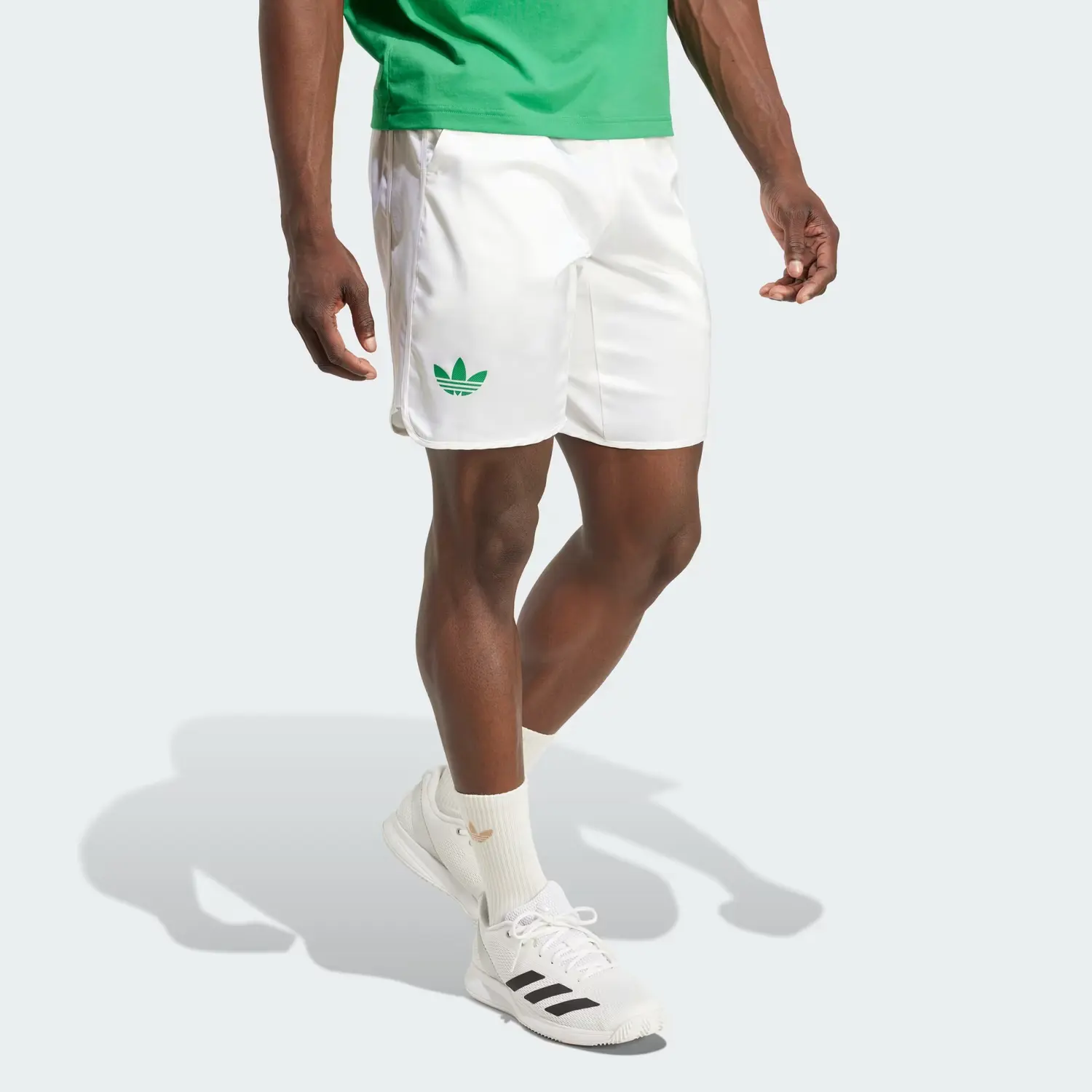 Теннисные шорты pro climacool ergo Adidas Originals, белый — фото 3