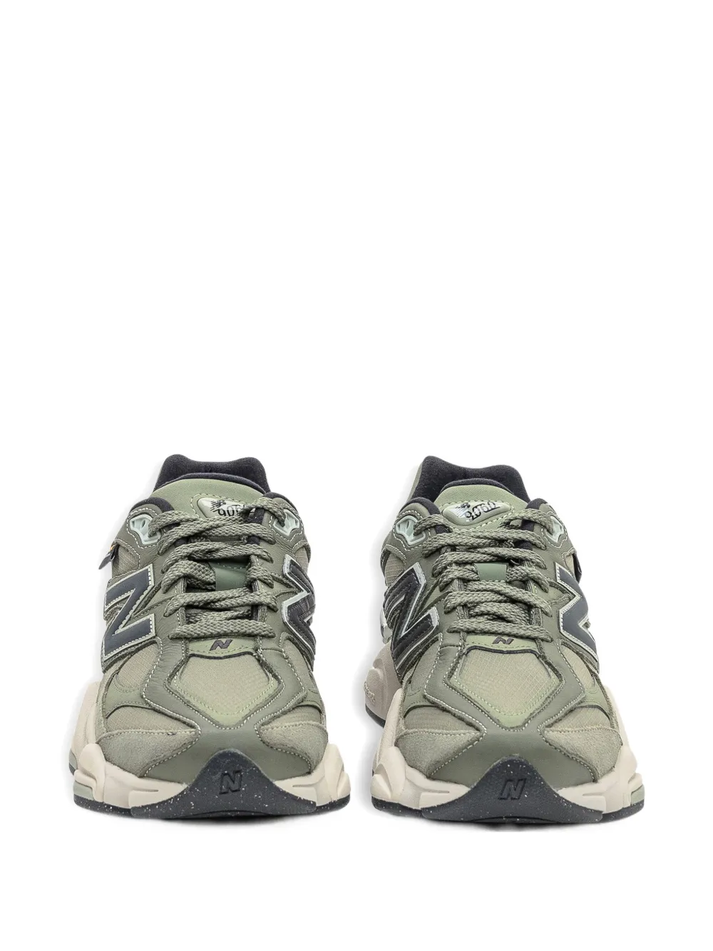 Кроссовки на шнуровке New Balance, зеленый — фото 2