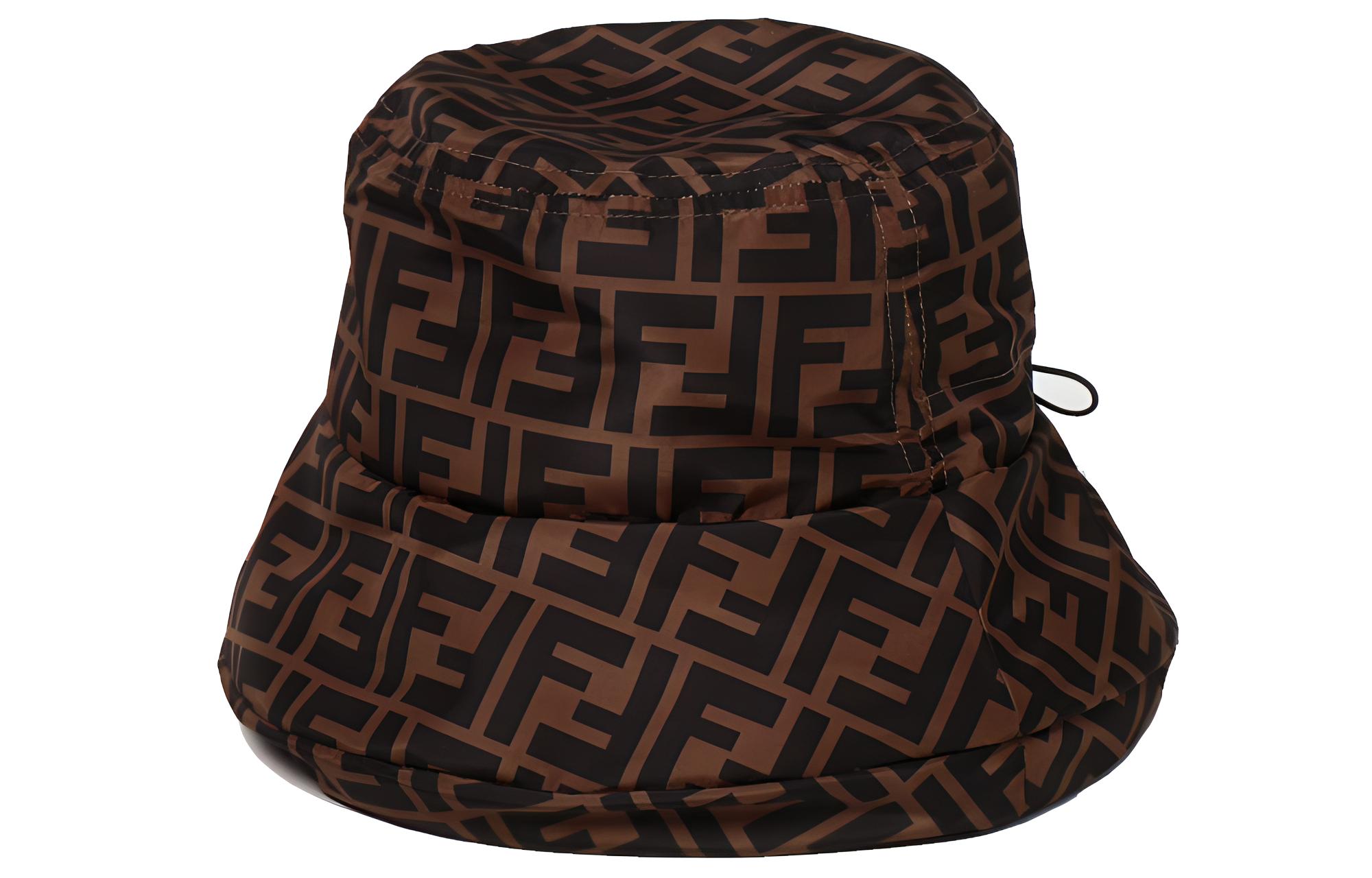 

FENDI Ковбойская шляпа унисекс коричневая, Brown