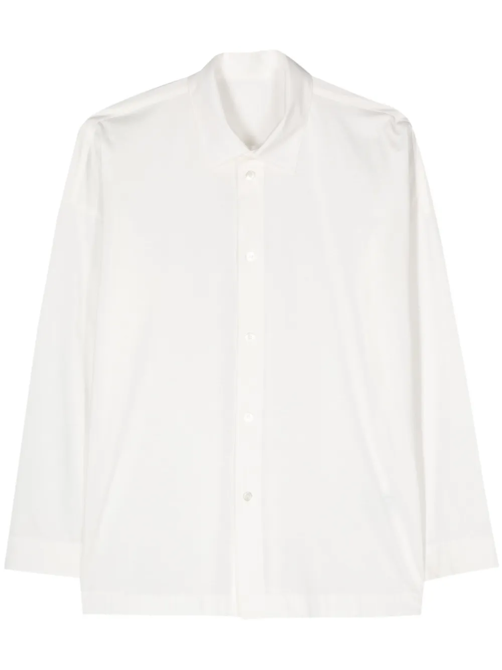 

Рубашка Streamline Homme Plissé Issey Miyake, белый