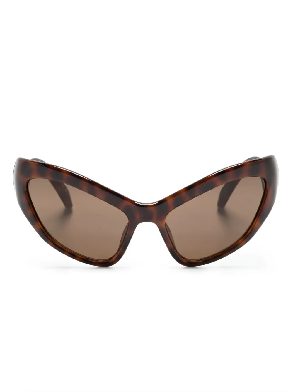 

Солнцезащитные очки Hamptons в оправе 'кошачий глаз' Balenciaga Eyewear, коричневый