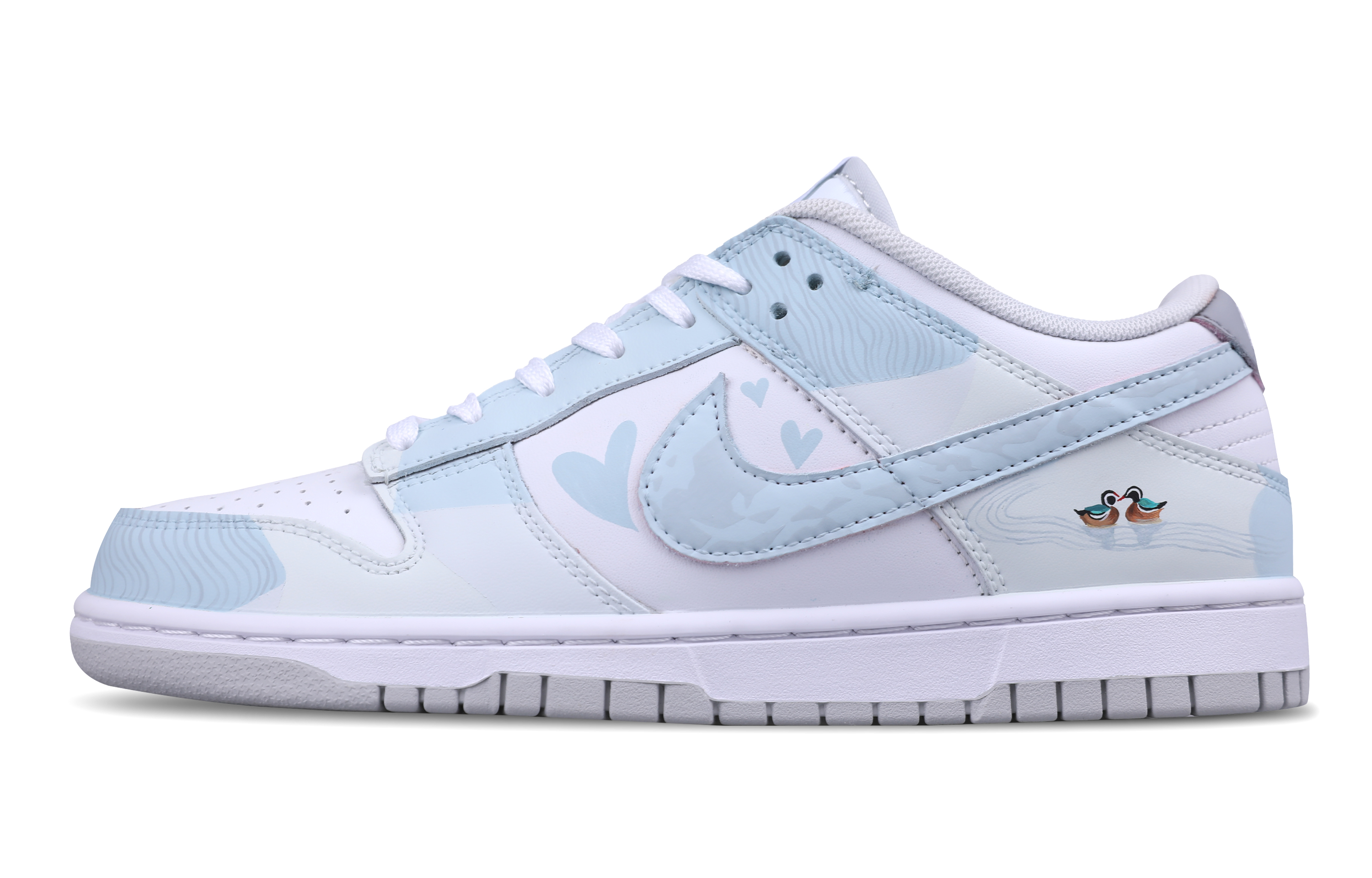 

Кроссовки Nike Dunk Skateboarding Shoes Unisex Low-top White, цвет Mismatched