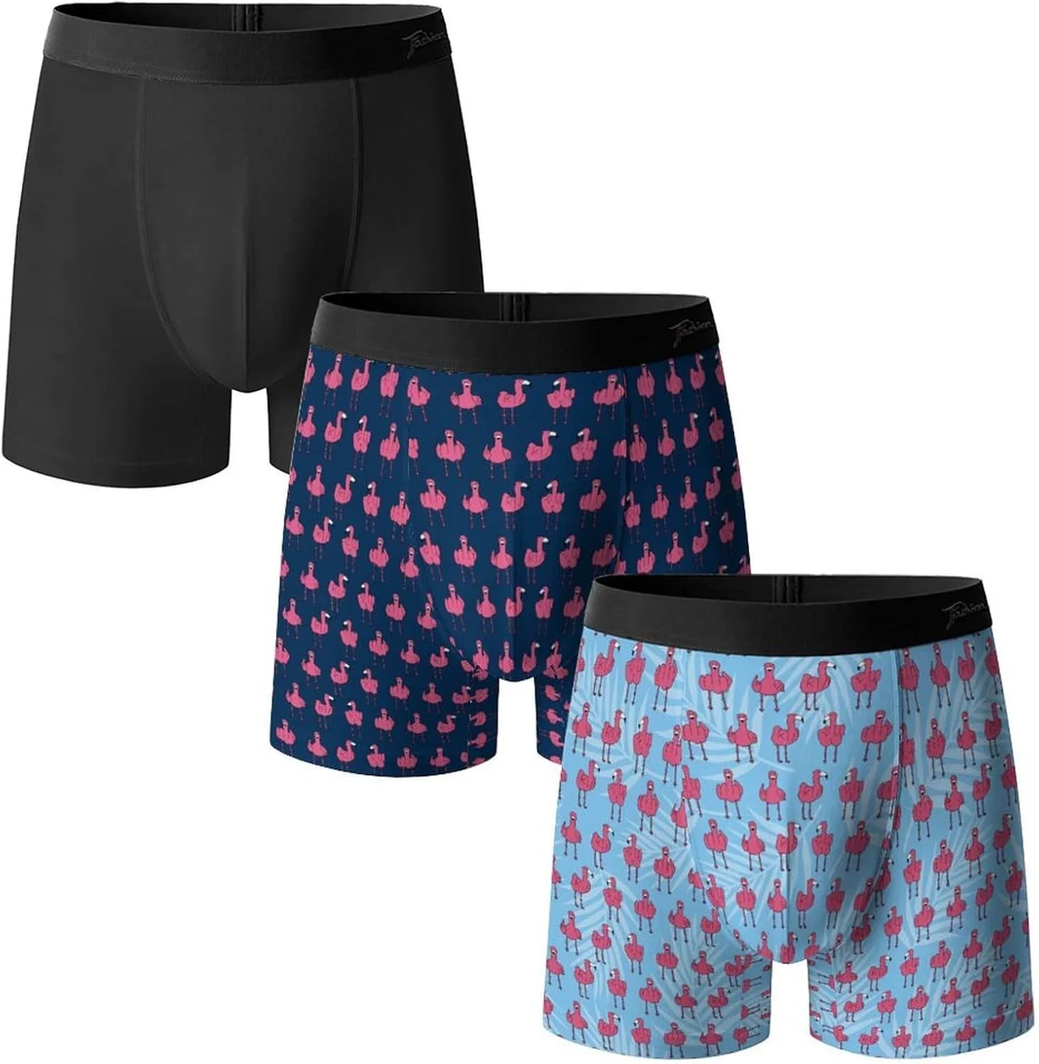 Боксеры с принтом американский флаг, курица, корова, Style-14