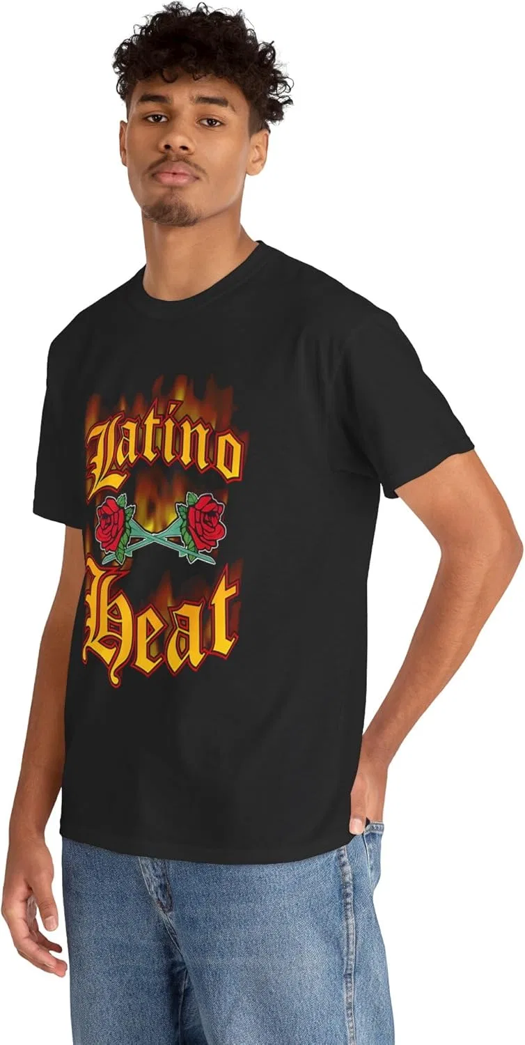 Футболка LWO Latino Heat, профессиональная рестлинг-футболка, футболка Latino World Order, подарок для мужчины и женщины — фото 4