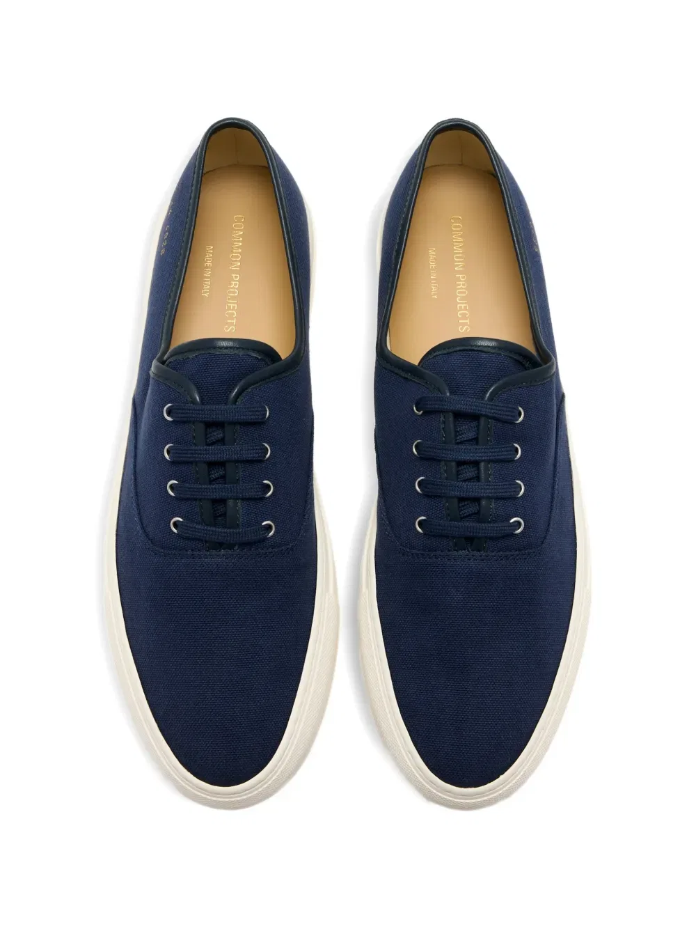 Кроссовки на шнуровке Common Projects, синий — фото 2