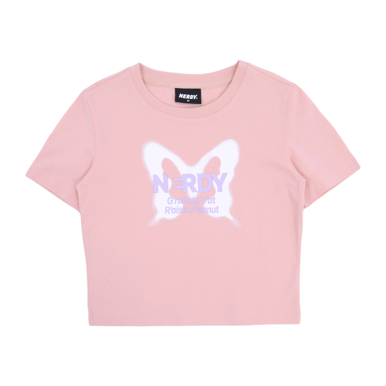 

Nerdy Футболка SS24 женская светло-розовая, Розовый, Nerdy Футболка SS24 женская светло-розовая