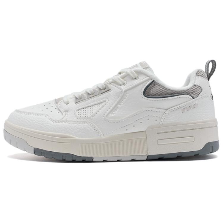 

Кроссовки XTEP Skateboarding Shoes Women's Low-top White/Gray, белый/серый