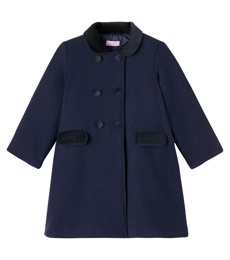 

Пальто Arrieta из смесовой шерсти La Coqueta, Navy