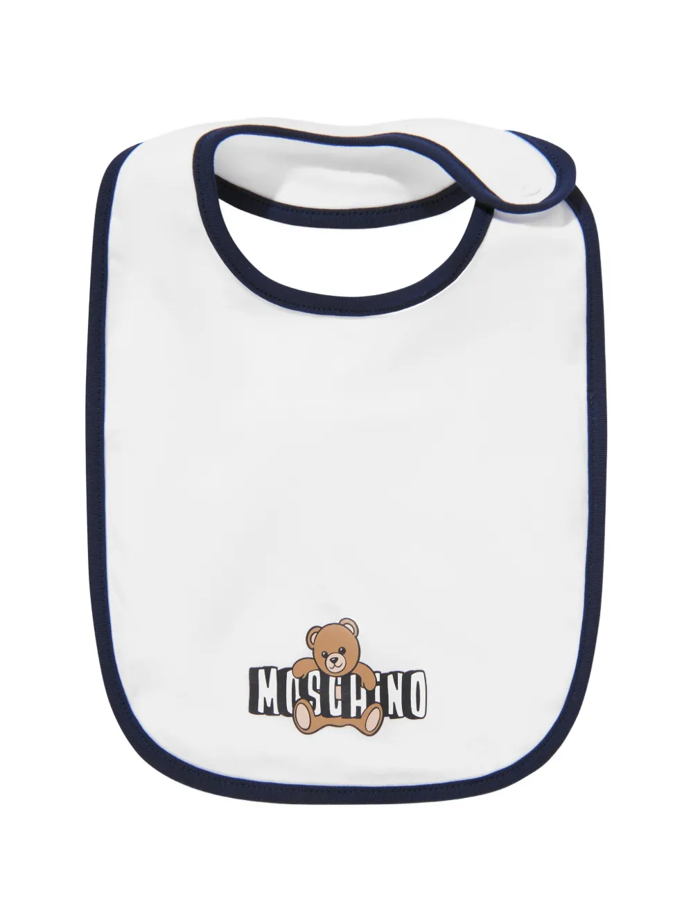 Комплект боди с логотипом Moschino Kids, синий — фото 4