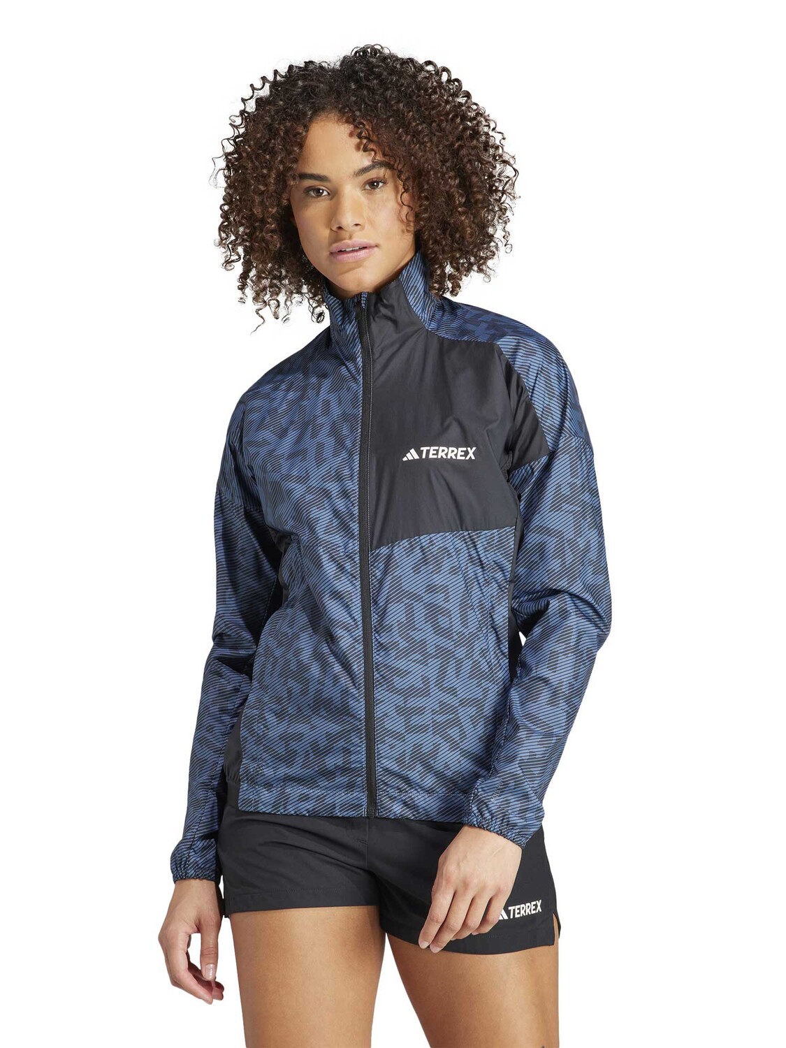 

Ветровка Adidas Performance Terrex Trail Running, синий