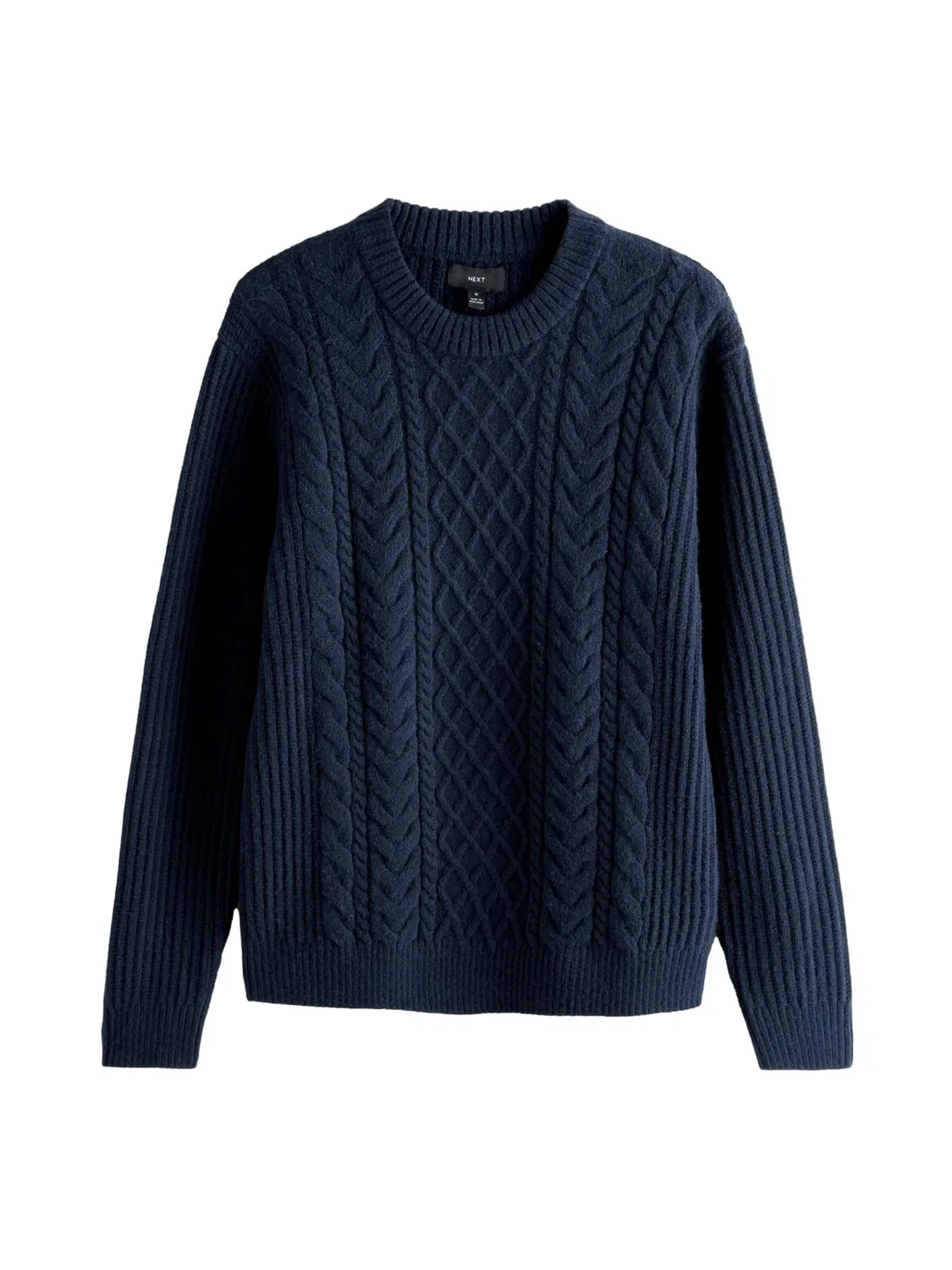 Свитер 'Aran' Next, Dark Blue