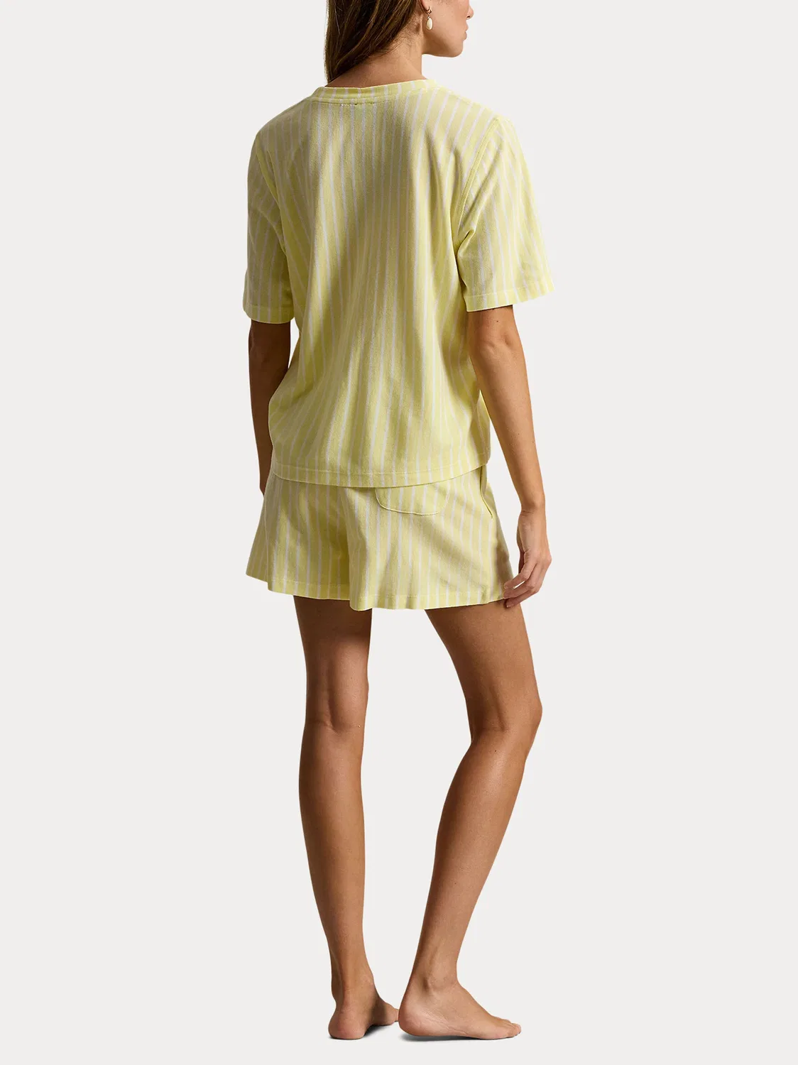 Пижама 'Вязаная оксфордская' Polo Ralph Lauren, Yellow — фото 4