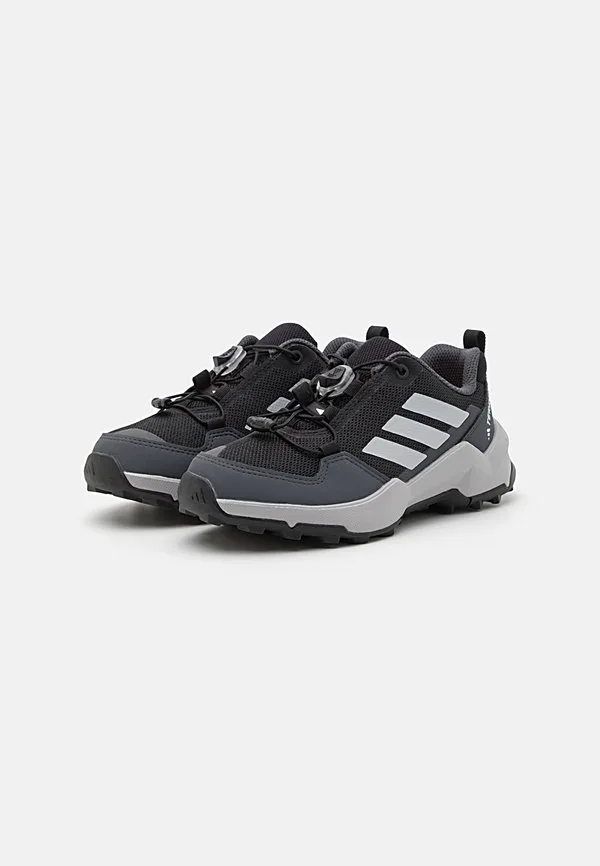 Походные ботинки ax4s с быстрой шнуровкой, унисекс Adidas Terrex, Core Black/Grey Two/Grey Six — фото 2