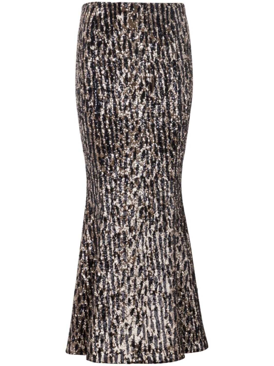

Balmain юбка миди с пайетками, черный