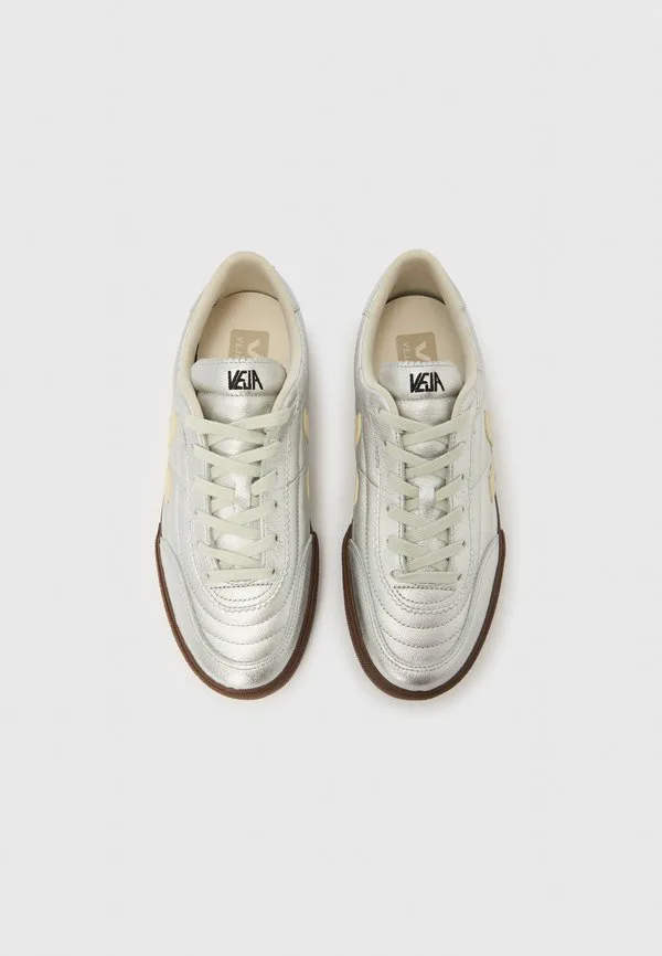 Низкие кроссовки panenka Veja, Silver-Coloured/Off White — фото 4